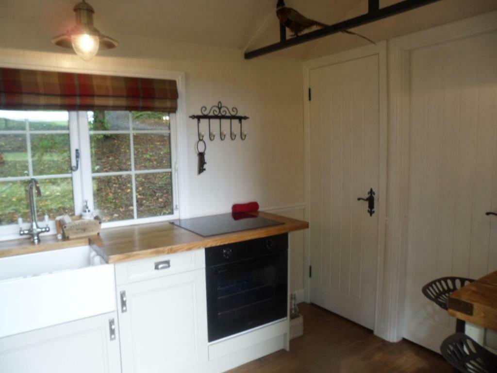 Borthwickbrae Shepherd'S Hut 霍伊克 外观 照片